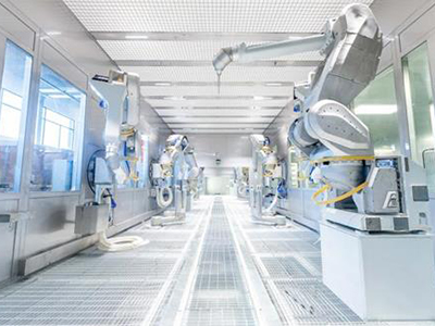 foto noticia Robots DÜRR de siete ejes altamente flexibles pintarán los vehículos eléctricos de Sokon.